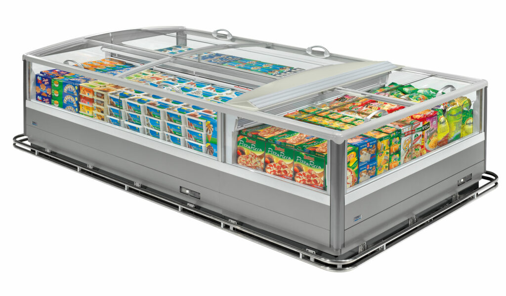 Kühl- und Tiefkühlinseln